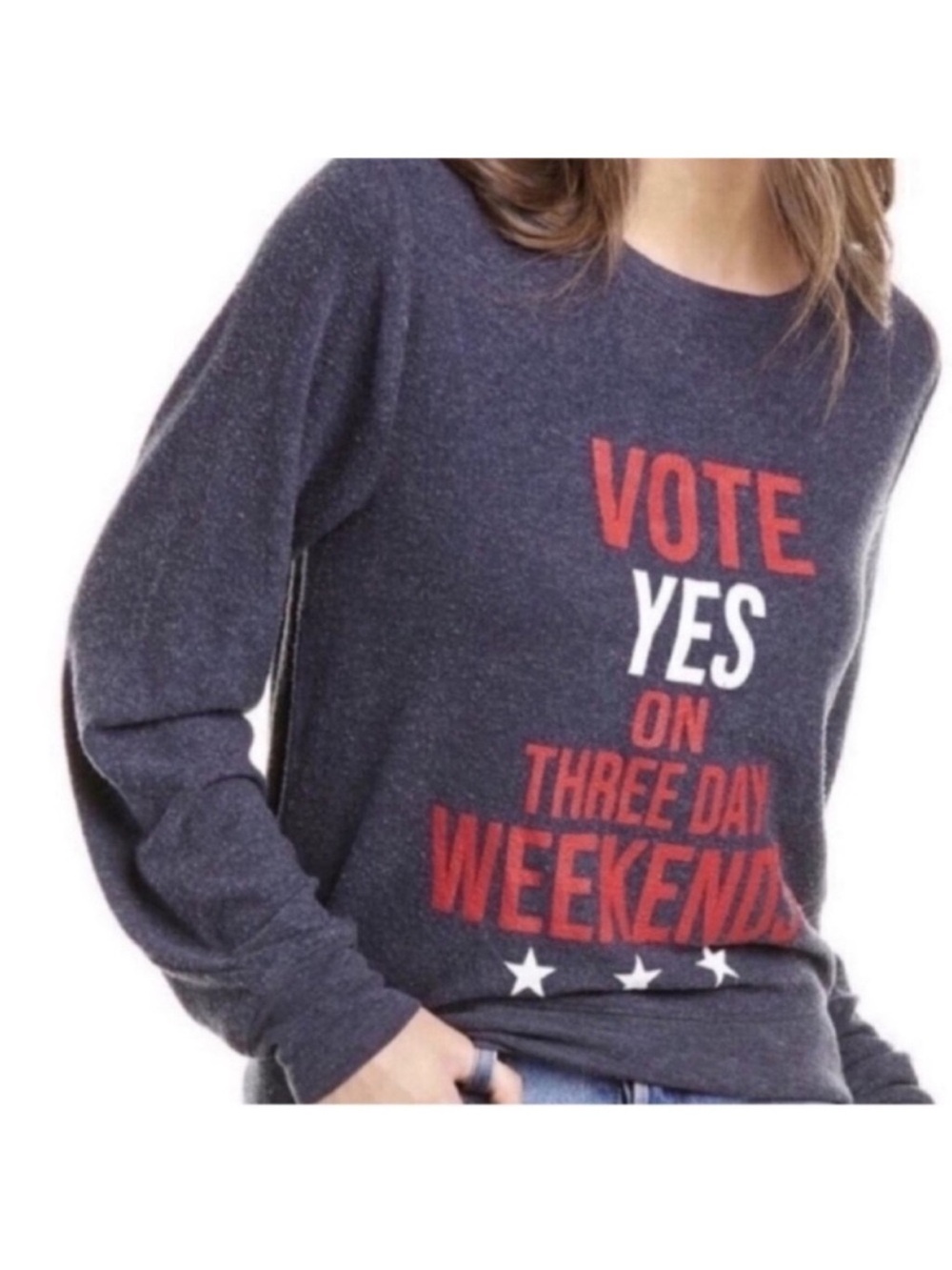 New Wildfox Sweatshirt Vote Yes on Three Day Weekends